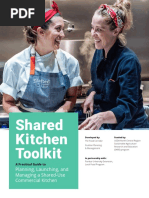 Shared Kitchen Toolkit - A Practical Guide To Planning, Launching, and Managing A Shared-Use Commercial Kitchen