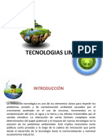 Tecnologias Limpias Introduccion PDF