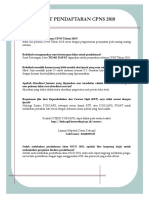 FAQ Pendaftaran CPNS PDF