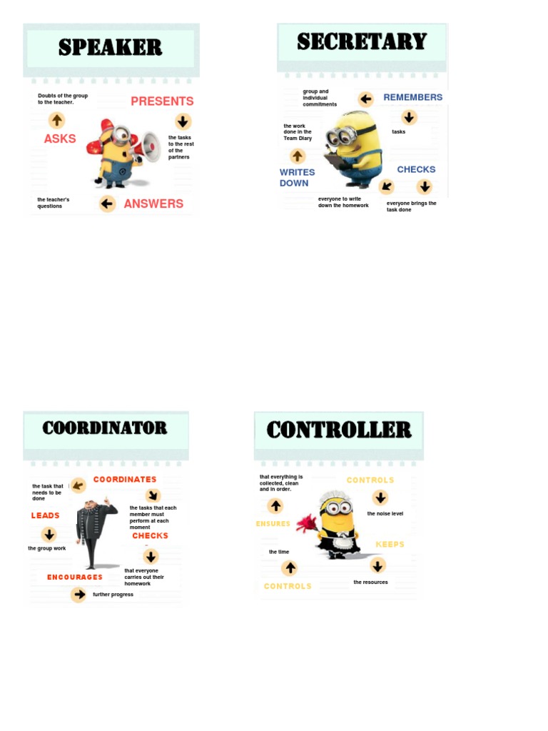 Collares Roles Minions | PDF
