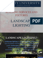 Building Services and Fixtures: Landscape Lighting