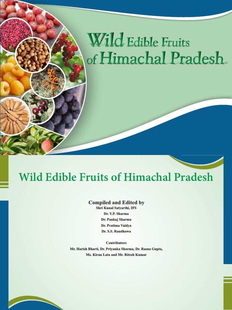 Wild Edible Fruits of Himachal Pradesh PDF Biodiversity Foods