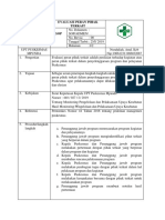 SOP Evaluasi Peran Pihak Terkait