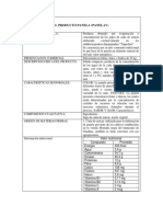 Ficha Tecnica Del Producto Panela