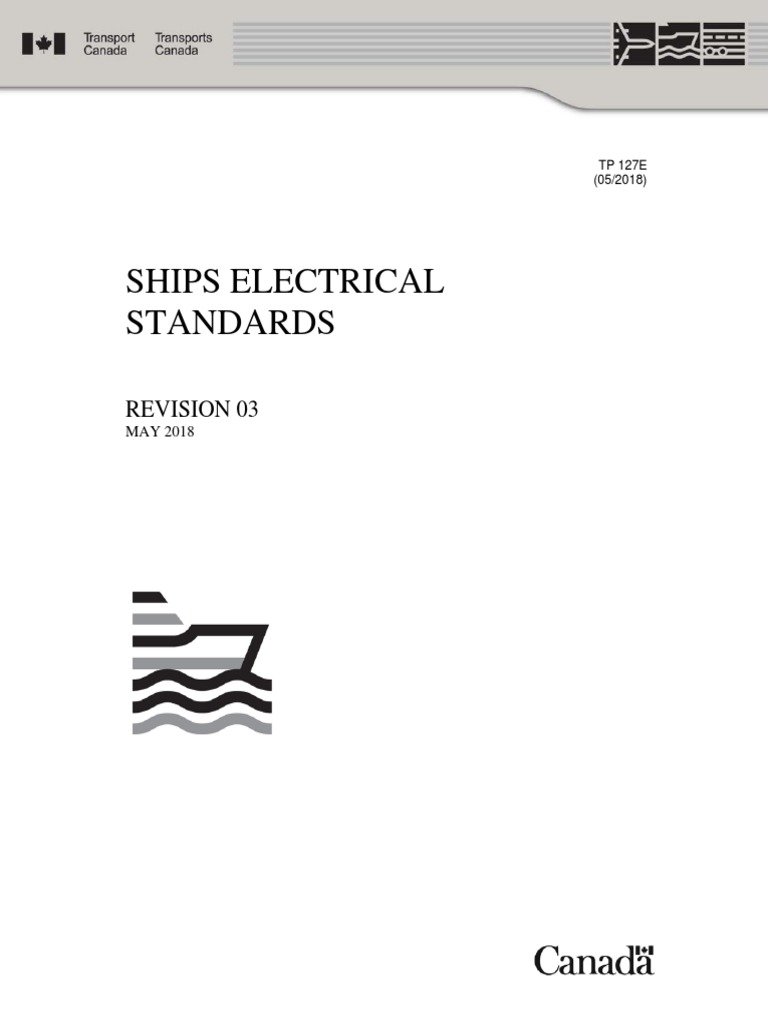 Ships Electrical Standards: Revision 03 | PDF | Electric Power ...