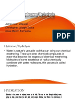 Hydrogen/Hydrolysis: James Ivan Villareal Christopher Joseph Baisa Anne Mari F. Fernando