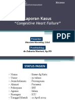 Laporan Kasus: "Congestive Heart Failure"