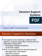 Decision Support Systems: James A. O'Brien, and George Marakas