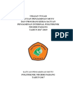 Uraian Tugas Penjaminan Mutu PDF