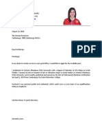 Application Letter