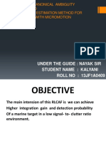 Radon-Linear Canonical Ambiguity Function-Based Detection and Estimation Method For Marine Target With Micromotion