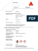 MSDS Grout