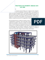 Cálculo de estructuras de concreto armado con SAP 2000