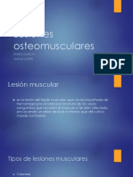 Lesiones musculo-óseas guía