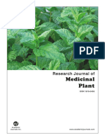 Antiplasmodial and Cytotoxic Activity of Piper Piedecuestanum Trel. Silvia