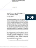 Evaluacion Clinica de Padres en Casos de Proteccion de Hijos Un Analisis Empirico