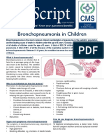 Bronchopneumonia in Children
