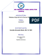 Tarea 1, Ciencias Naturales