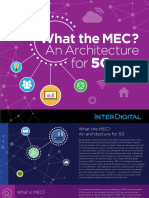 What The MEC - Architecture For 5G PDF