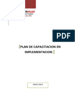 Plan de Capacitaciones