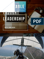 Profitable Thought Leadership: With John Obidi