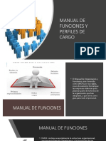 Manual de Funciones y Perfiles de Cargo