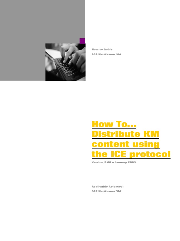 How To Distribute Knowledge Management Content Using The ICE Protocol ...