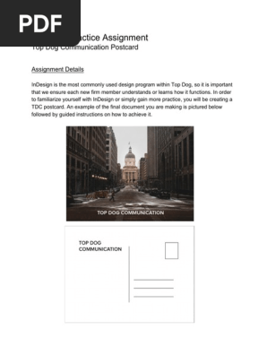 indesign practice2