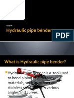 Hydraulic Pipe Bender