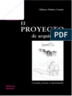 El Proyecto en Arquitectura - Alfonso Muños Cosme PDF