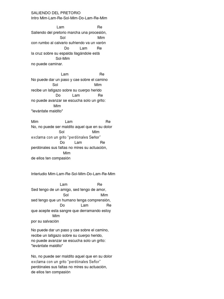 O Mais Rapido Levantate Letra Y Acordes