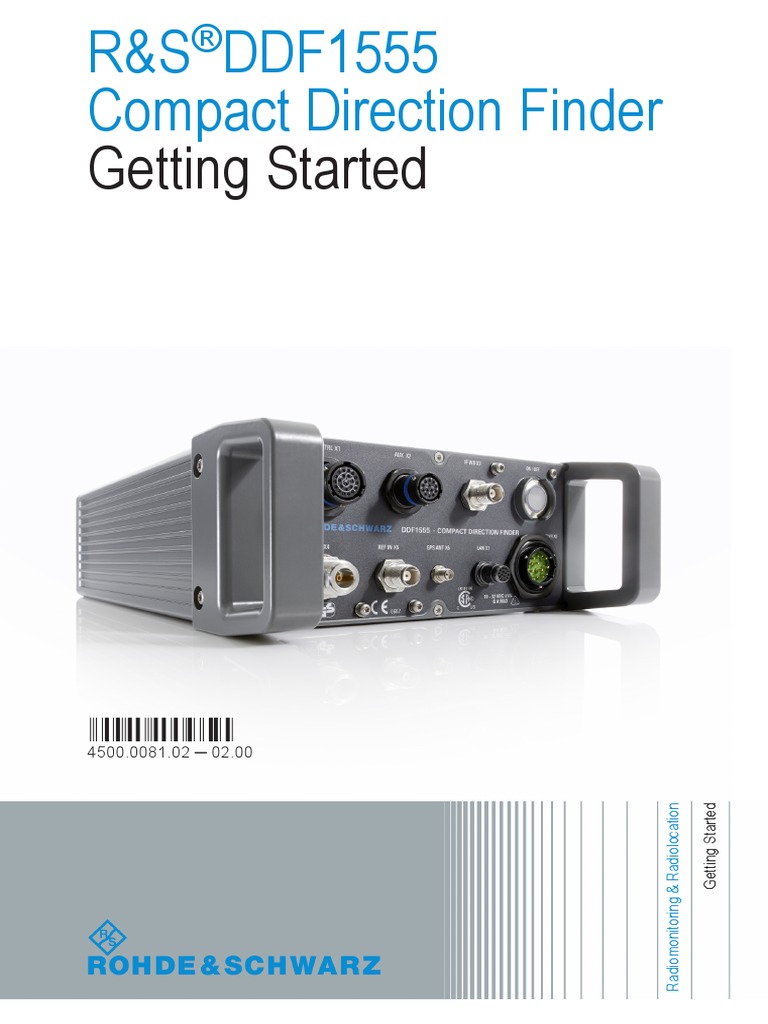DDF1555 Getting Started 02 en | PDF | Electrical Connector | Internet ...