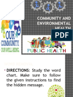 Community and Environmental Health