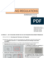 Building Regulations: Schedules 1 To 11 G.D.C.R