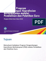 A1. Kebijakan Program Diklat Guru