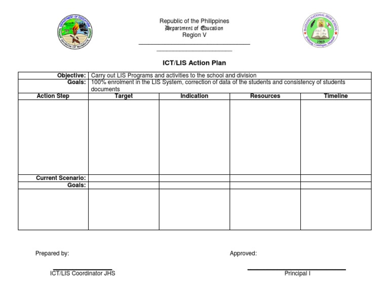 Implementing an ICT/LIS Action Plan to Achieve 100% Enrollment and Data ...