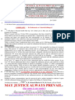 20190724-G. H. Schorel-Hlavka O.W.B. To MR Daniel Andrews Premier of Victoria-COMPLAINT-Euthanasia or Unlawful Killing(s)