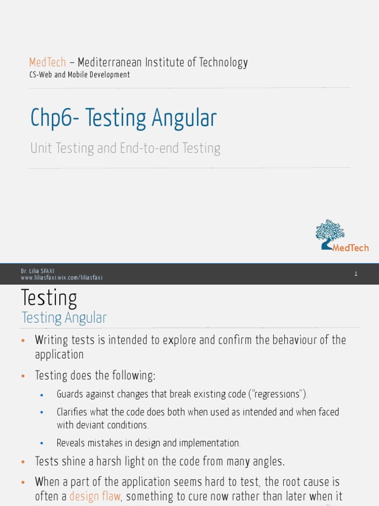 Angular Unit And End-To-End Testing For Ionic App Components – EPDA