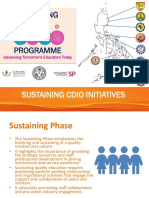 Sustaining CDIO Initiatives