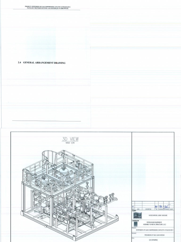 GaFuel Gas Skid PDF PDF