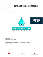 Epifância Experiência. Planilha para Definição de Medos PDF