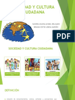 Sociedad y Cultura Ciudadana