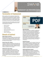 Employment Law Info Series - 1 Termination