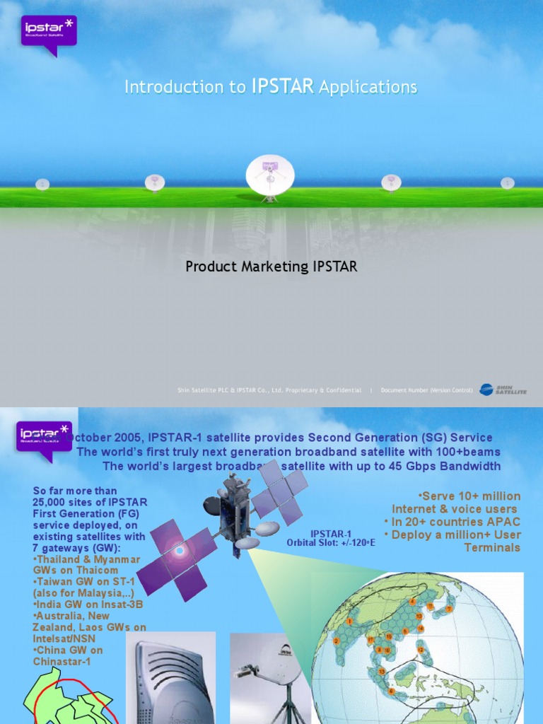 IPSTAR Satellite Broadband Solutions | PDF | Internet Access | Video On ...