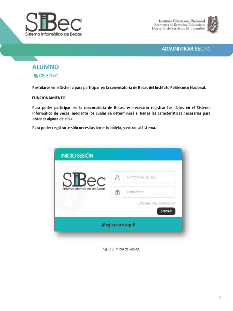 Investigacion Sibec para Obtener Una Beca PDF | PDF | Áreas de ...