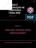 2.1 - Por Que Surgiu Essa Modalidade