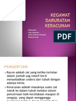 kegawat daruratan keracunan