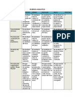 Rubrica Analitica1 PDF