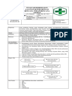 Sop Evaluasi Kesesuaian Layanan Klinis Dengan Rencana Terapi