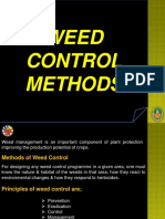 Weed Management Methods and Integrated Weed Management
